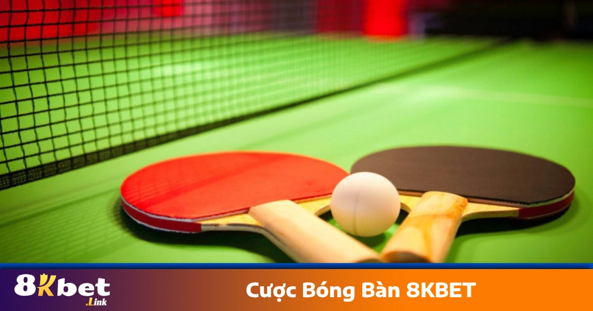 Cược Bóng Bàn 8KBET - Cách Đặt Cược Môn Thể Thao Tốc Độ 4 Các loại kèo cược bóng bàn phổ biến trên 8KBET